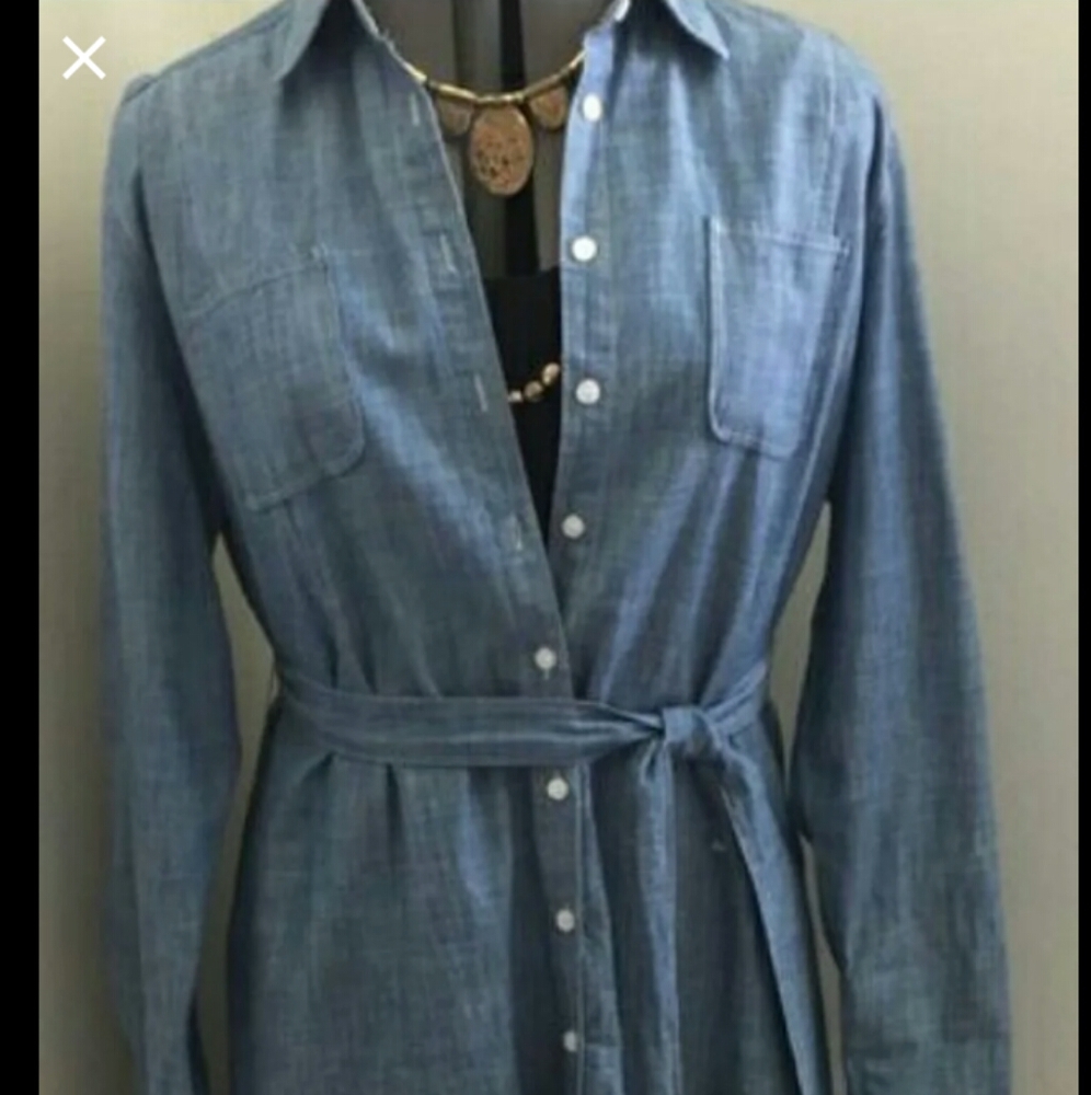 Denim dress